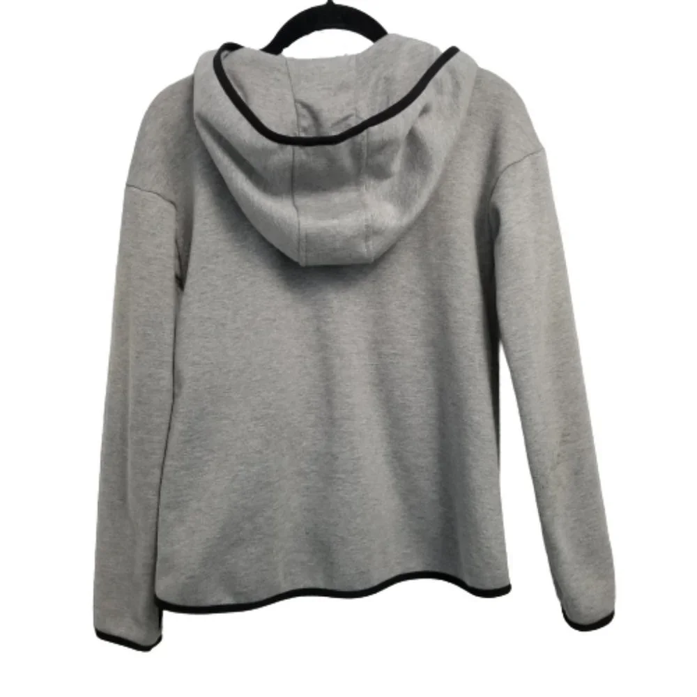 Champion Girls Victory Fleece Hoodie Jacket Large 10/12 Gray Zip Up Activewear
